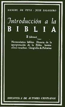INTRODUCCION A LA BIBLIA 2. HERMENEUTICA BIBLICA, HISTORIA DE LA INTERP. DE160743684