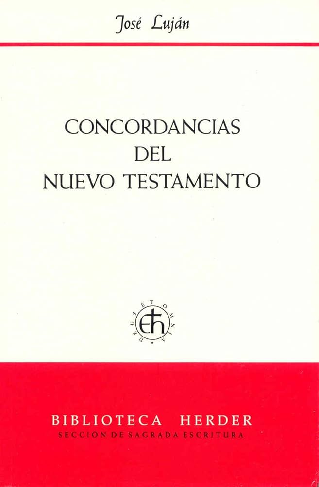 CONCORDANCIAS DEL NUEVO TESTAMENTO1282660431