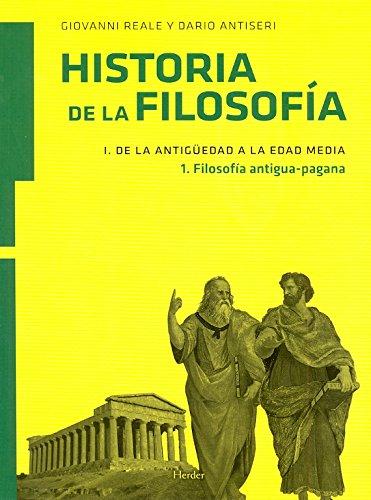 HISTORIA DE LA FILOSOFIA 1. FILOSOFIA ANTIGUA-PAGANA555590