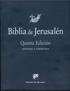 B. BIBLIA DE JERUSALEN MANUAL M-0 PLASTICO (CON INDICE)199588084