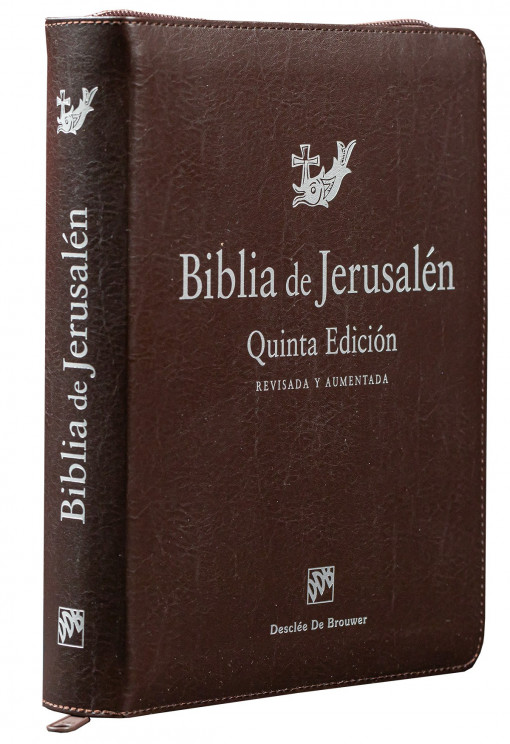 B. BIBLIA DE JERUSALEN CON CREMALLERA (MANUAL)228400992