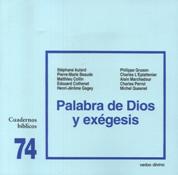 PALABRA DE DIOS Y EXEGESIS160743684
