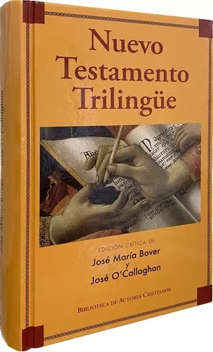 NUEVO TESTAMENTO TRILINGUE, ESPAÑOL, LATIN, GRIEGO1230670857