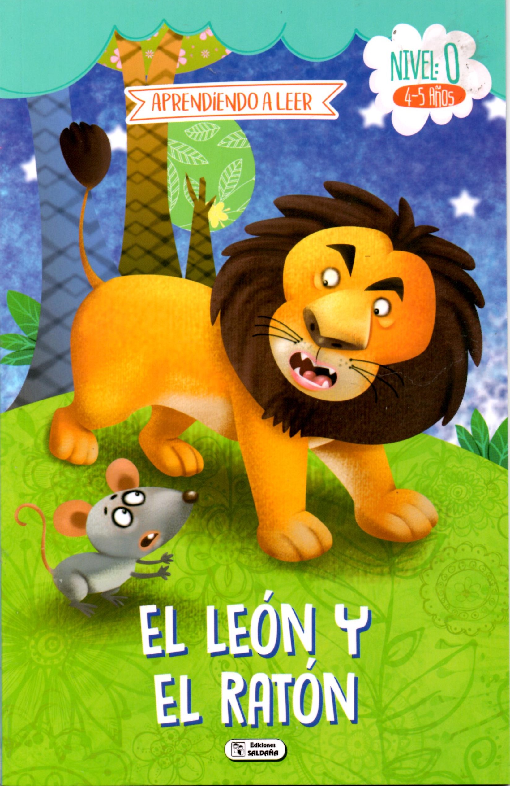 EL LEON Y EL RATON. APRENDIENDO A LEER NIVEL 0 SERIE 11641058461