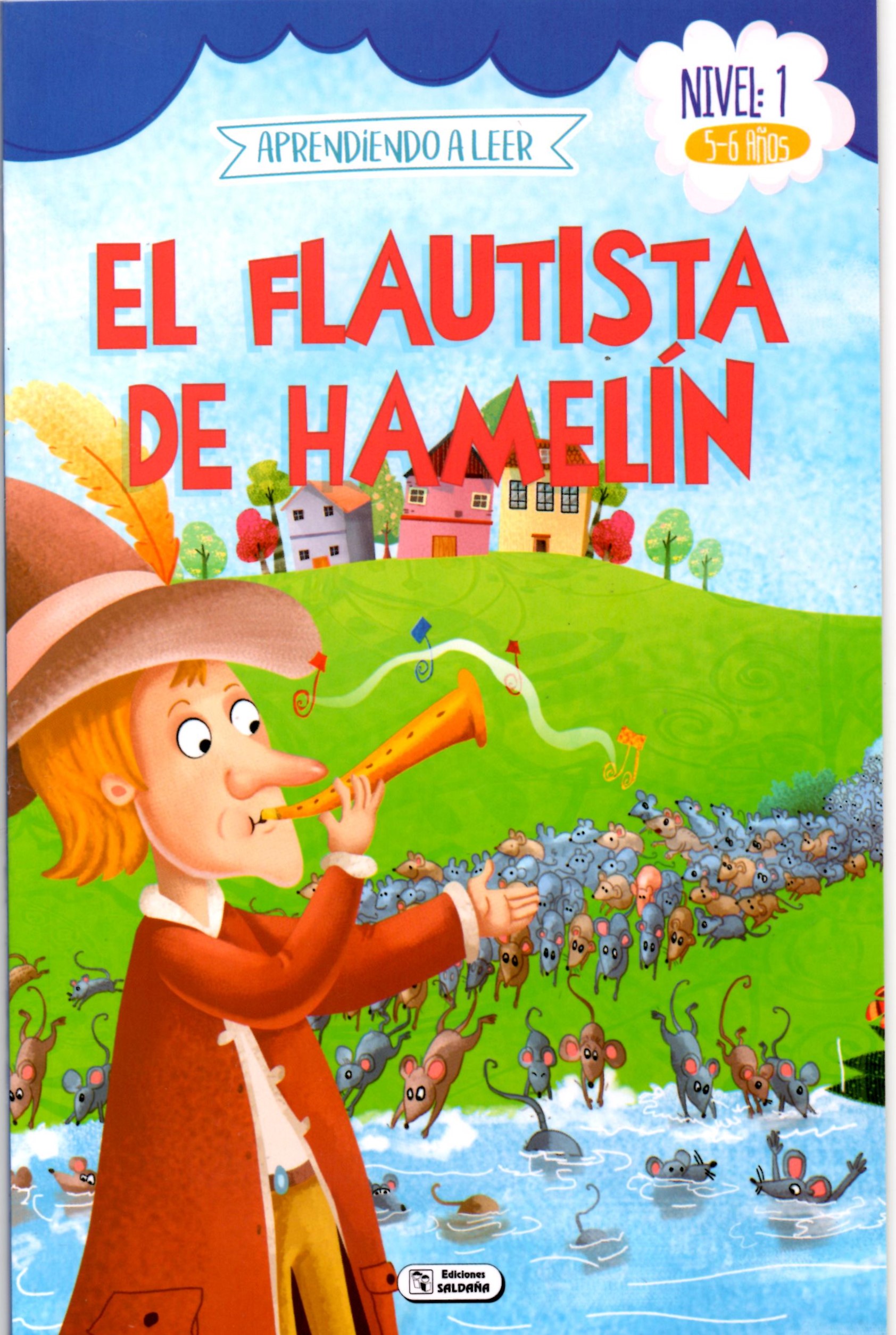 FLAUTISTA DE HAMELIN. APRENDIENDO A LEER NIVEL 11159289046